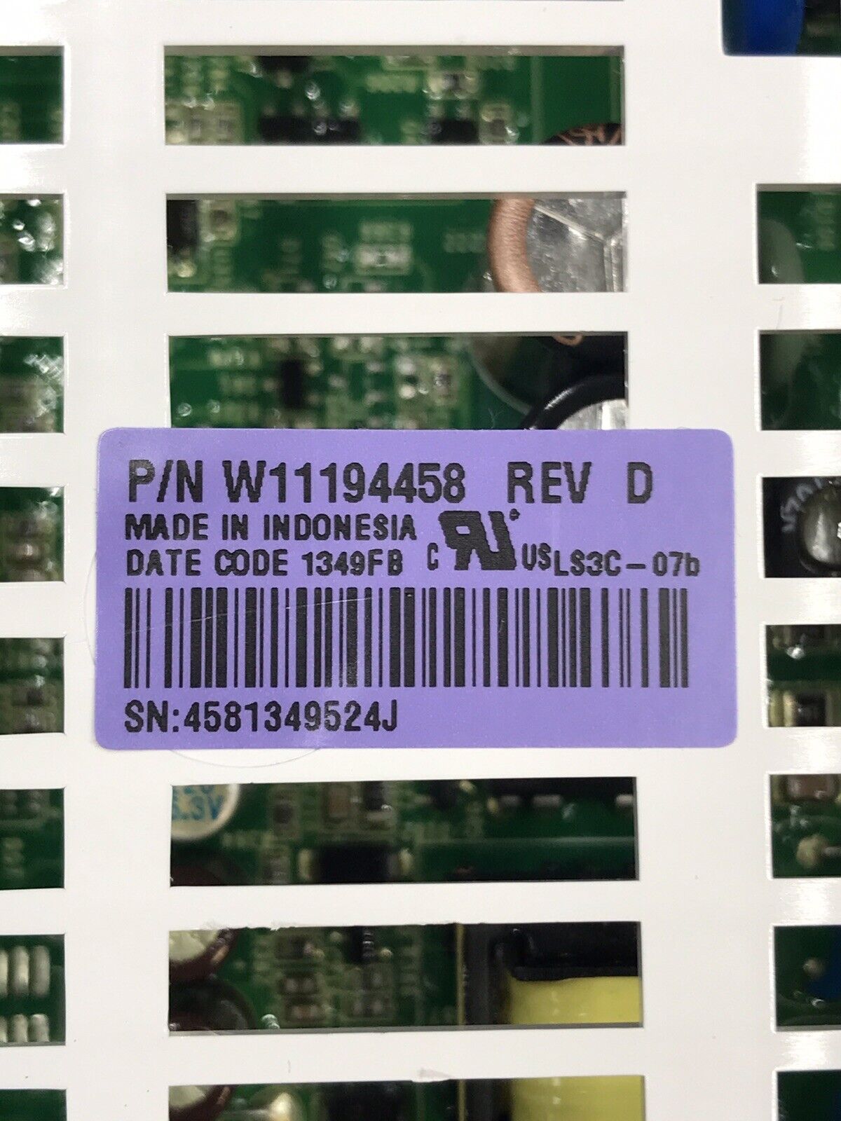 Genuine Whirlpool Dryer Control Board W11194458 Same Day Ship & 60 Days Warranty