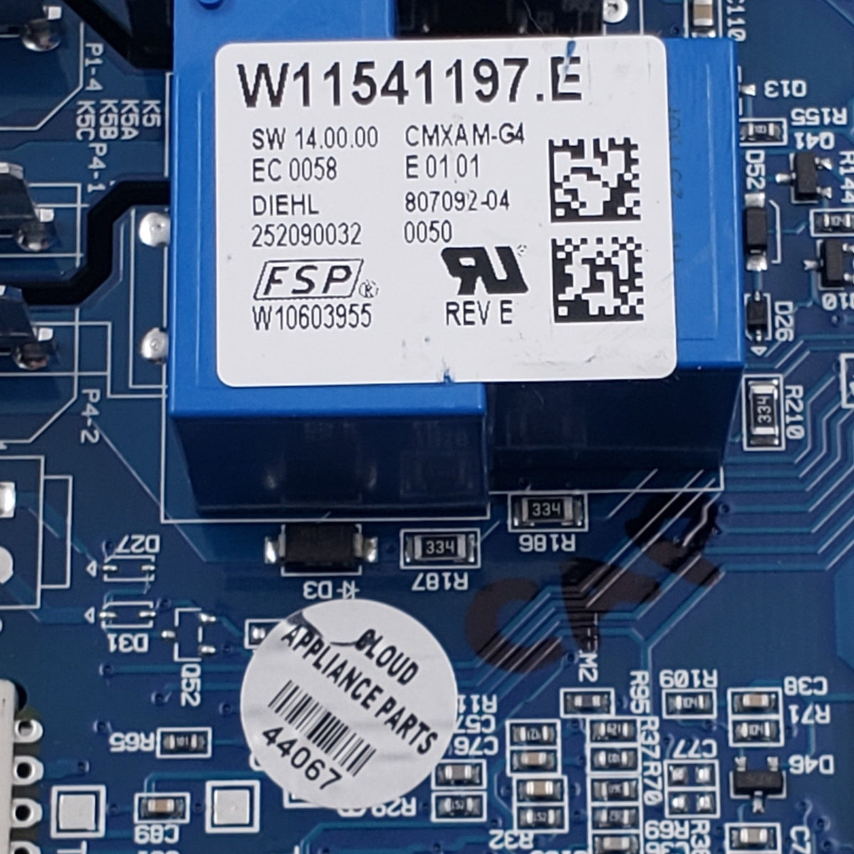 Whirlpool Genuine Range Control Board W11541197 Same Day Ship & 60 Days Warranty