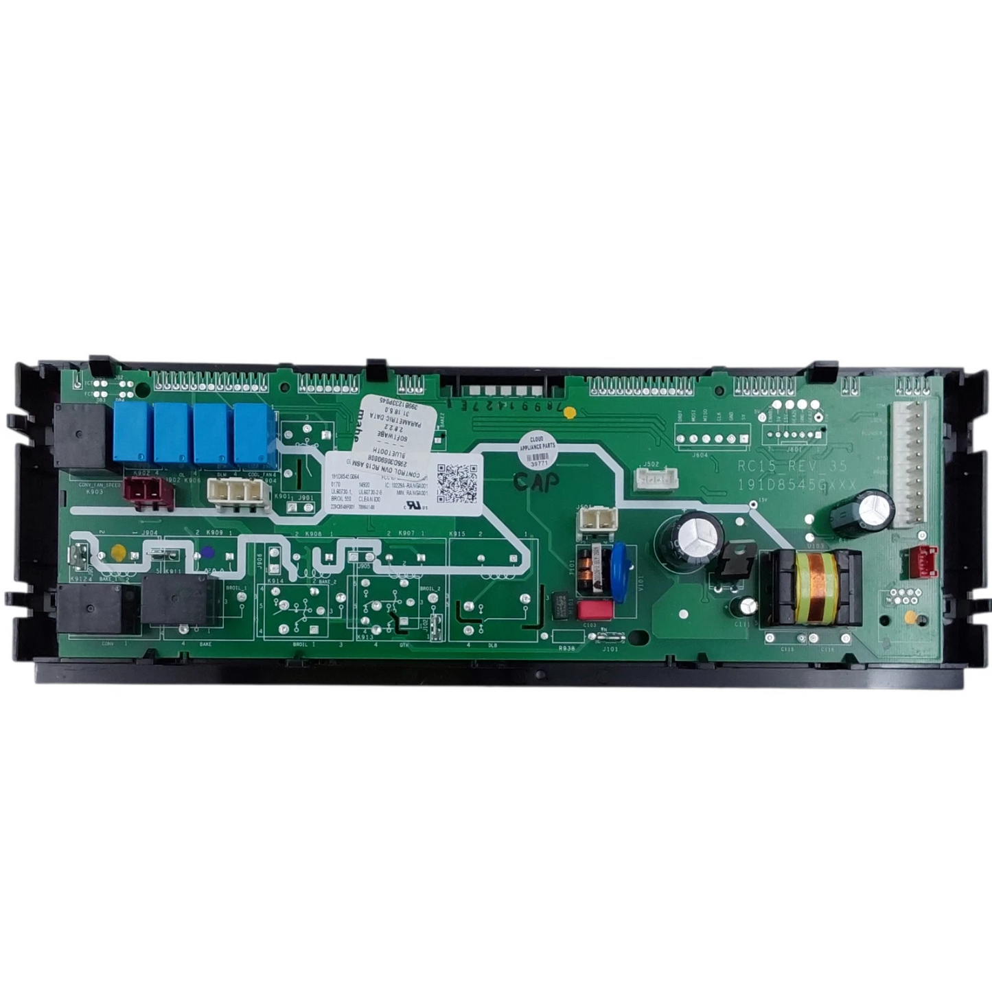 Genuine GE Range Control Board 191D8545G064 Same Day Shipping & 60 Days Warranty