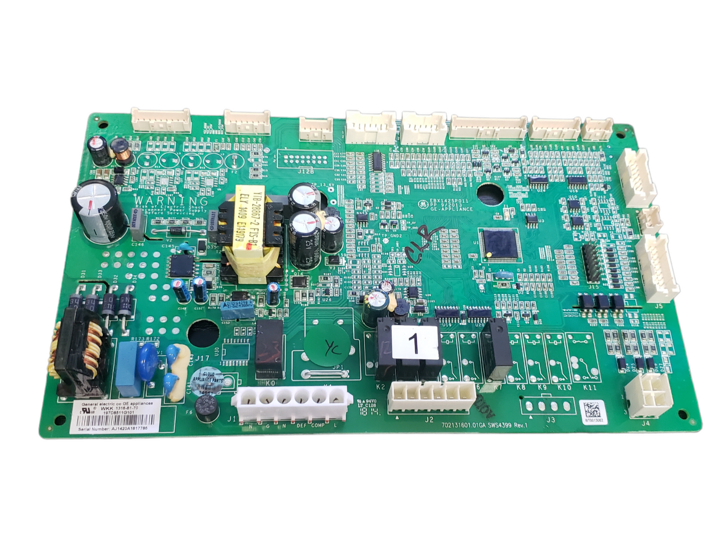 OEM GE Refrigerator Control Board 197D8511G101 *Same Day Ship & 60 Days Warranty