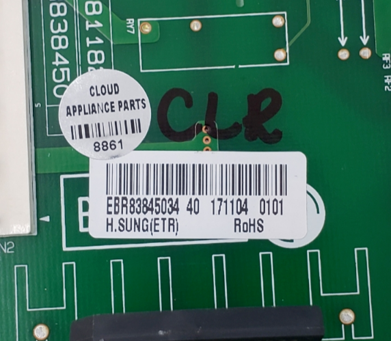 Genuine LG Fridge Control Board EBR83845034 Same Day Shipping & 60 Days Warranty