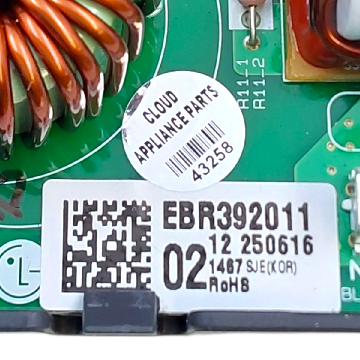 LG New Oven Range Control Board EBR39201102 Same Day Shipping & 60 Days Warranty