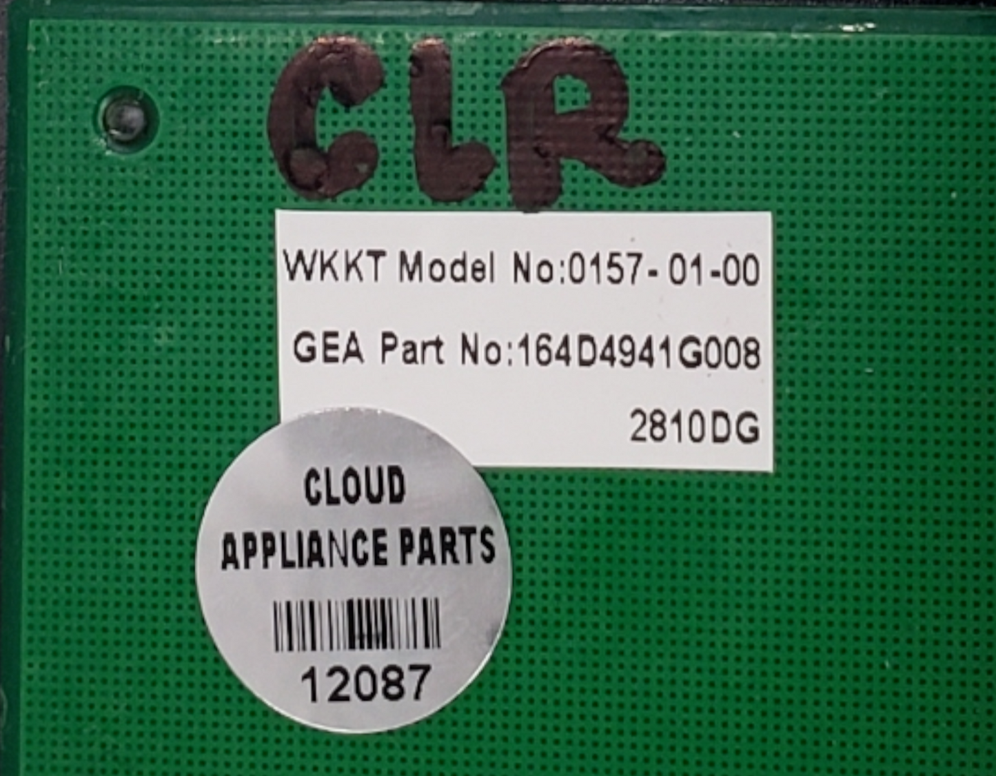Genuine GE  Touch Control Panel 164D4941G008 Same Day Ship & **60 Days Warranty*