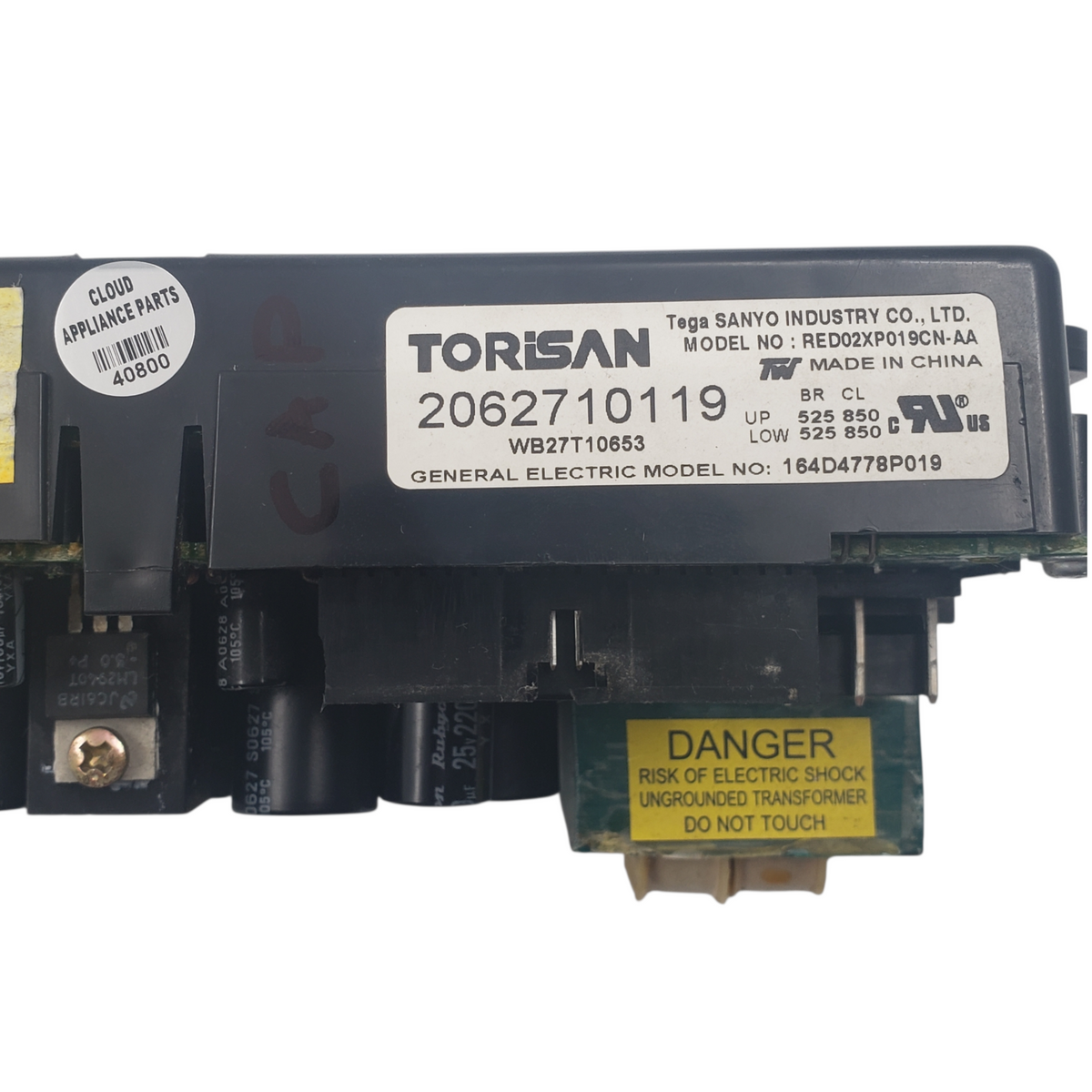 GE Genuine Range Control Board 164D4778P019 Same Day Shipping & 60 Days Warranty
