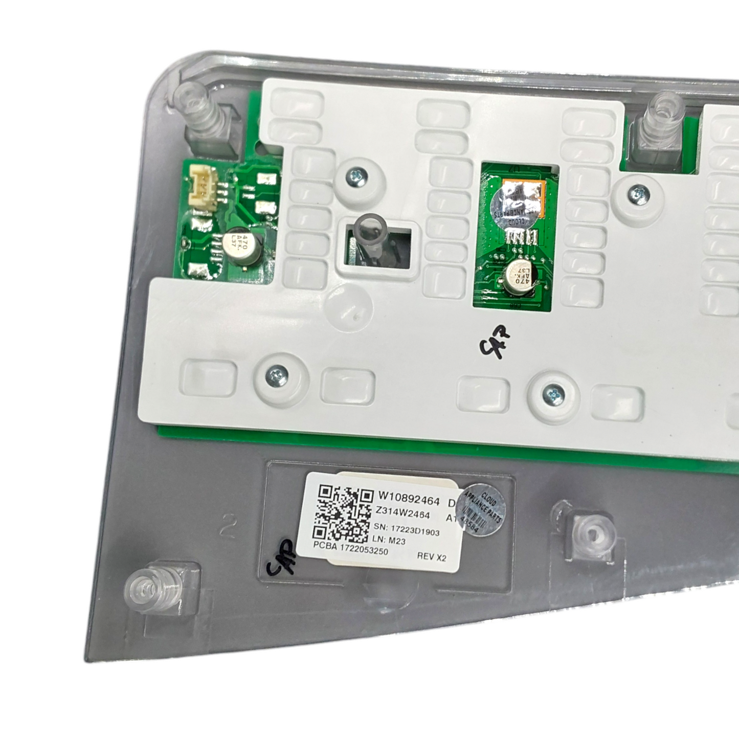 OEM Whirlpool Washer Control Panel W10892464  *Same Day Ship & 60 Days Warranty*