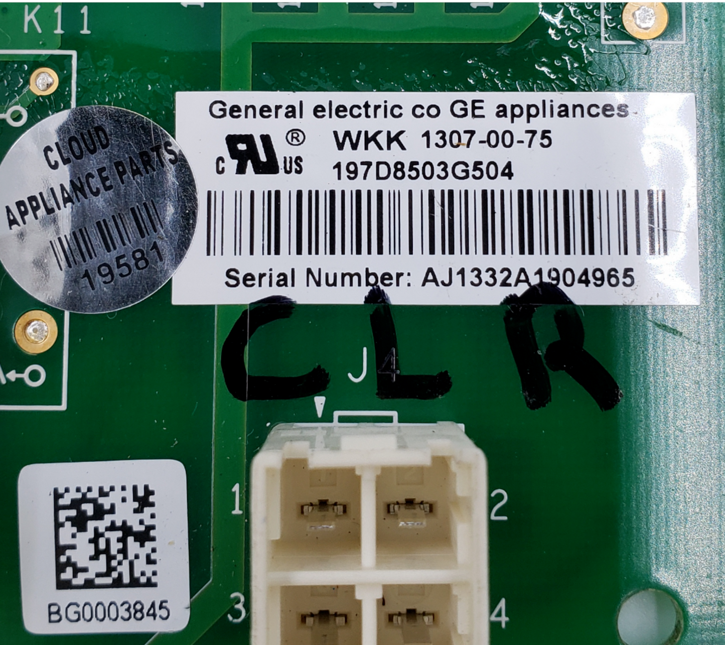 OEM GE Refrigerator Control Board 197D8503G504 *Same Day Ship & 60 Days Warranty