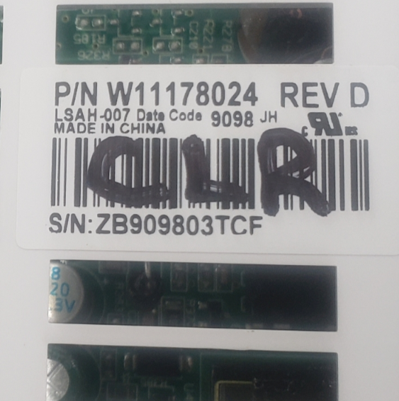 Genuine Whirlpool Dryer Control Board W11178024 Same Day Ship & 60 Days Warranty