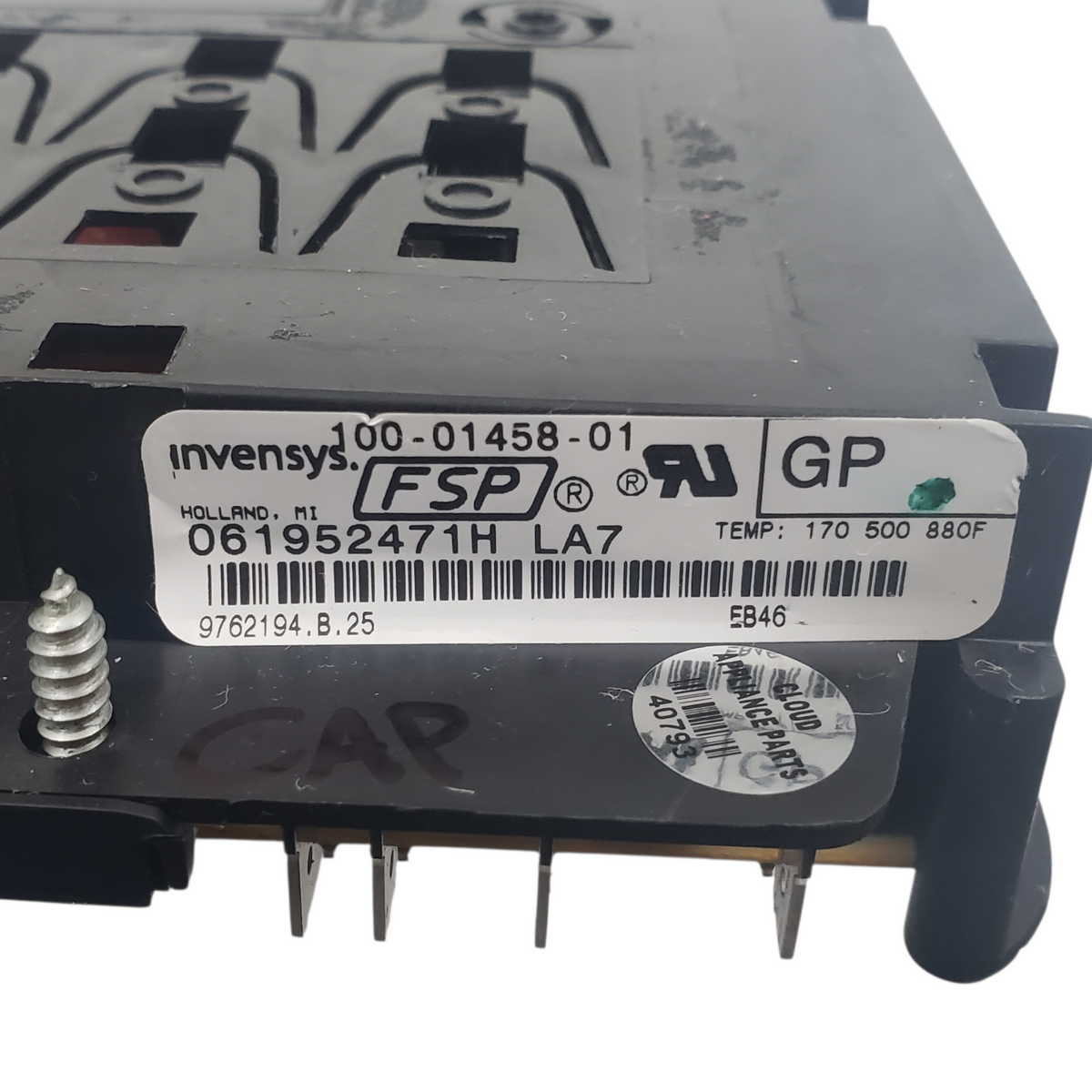 Whirlpool Genuine Range Control Board 9762194 *Same Day Ship & 60 Days Warranty*
