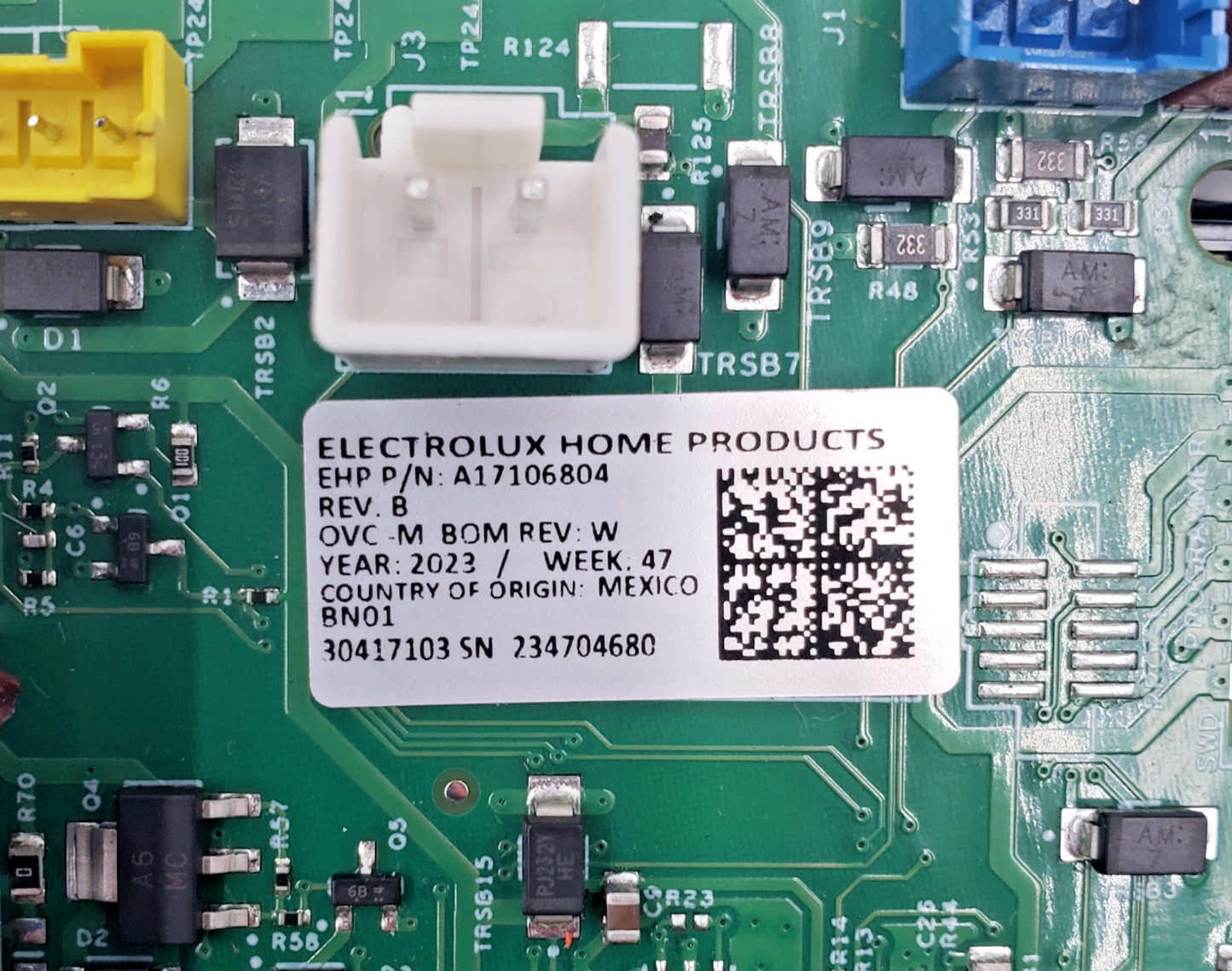 Genuine Frigidaire Oven Control Board A17106804 Same Day Ship & 60 Days Warranty
