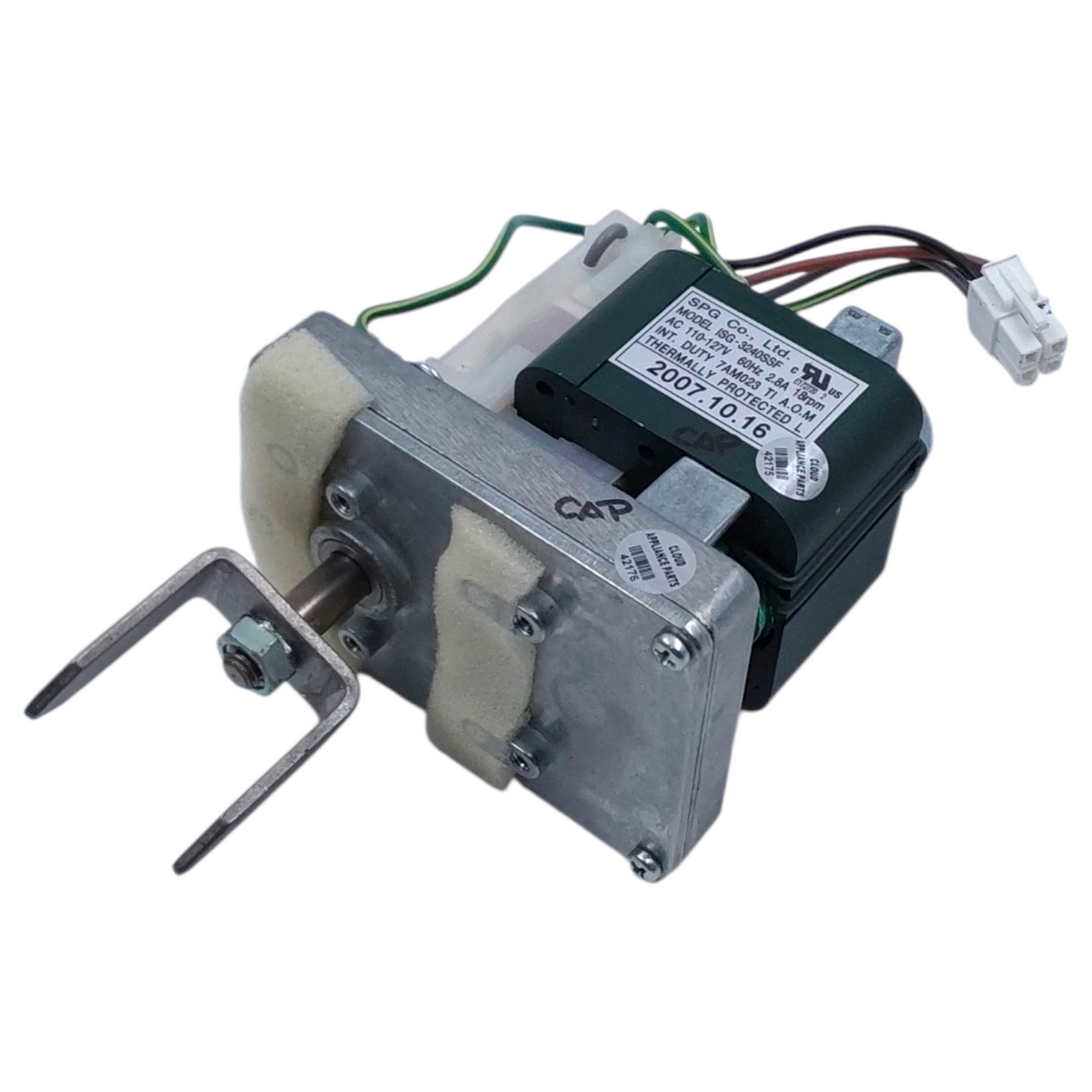 GE OEM Refrigerator Auger Motor ISG-3240SSF Same Day Shipping & 60 Days Warranty