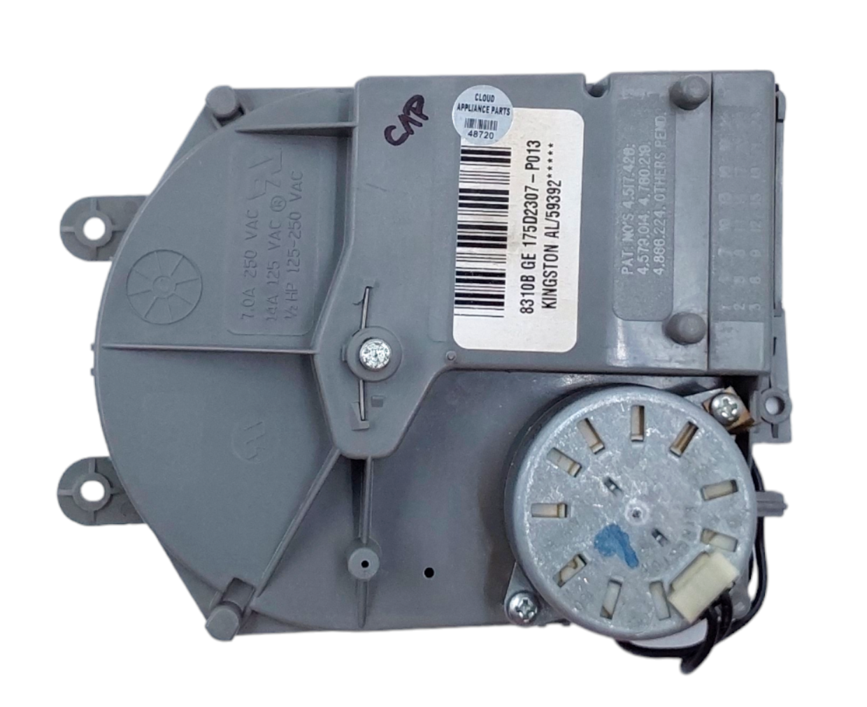 Genuine GE Washer Timer Assembly 175D2307P013 *Same Day Ship & 60 Days Warranty*