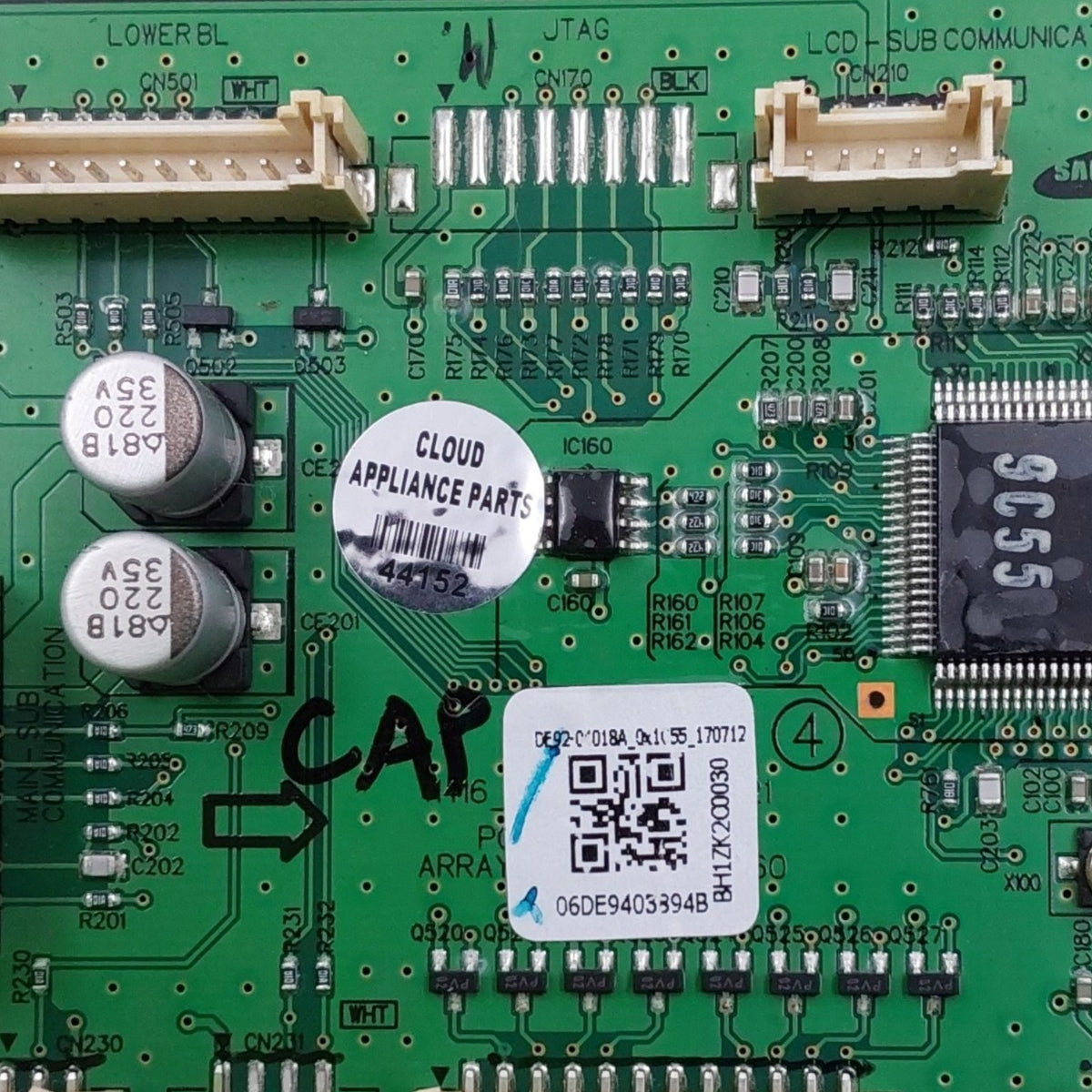 Genuine Samsung Oven Control Board DE94-03894B Same Day Ship & *60 Days Warranty