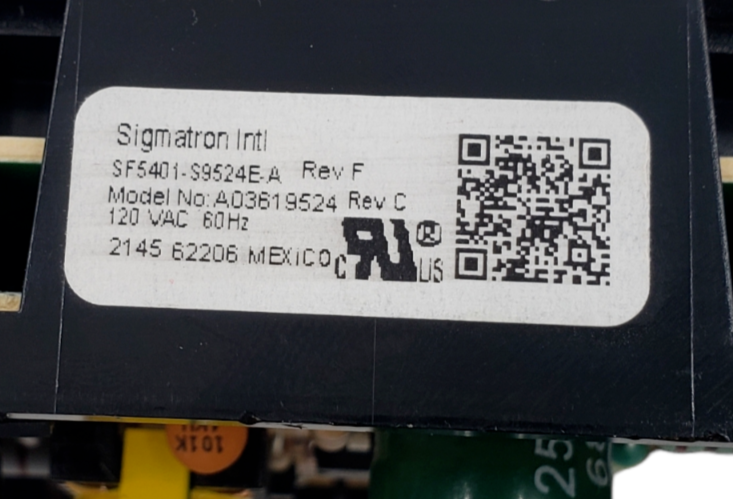 New Frigidaire Oven Control Board A03619524 Same Day Shipping & 60 Days Warranty