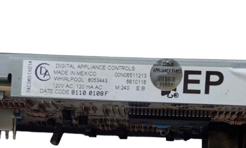 Genuine Whirlpool Oven Control Board 8053443 *Same Day Ship & 60 Days Warranty**