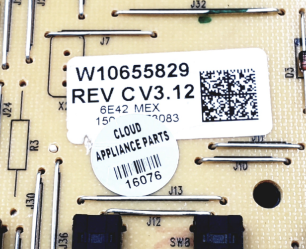 Genuine Whirlpool Oven Control Board W10655829 Same Day *Ship & 60 Days Warranty
