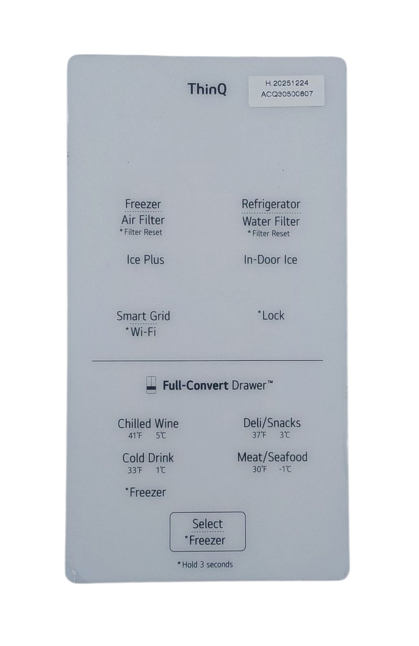 LG New Refrigerator Control Board ACQ30500807 *Same Day Ship & 60 Days Warranty*