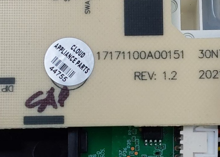 Midea New Range Control Board 17171100003503 **Same Day Ship & 60 Days Warranty*