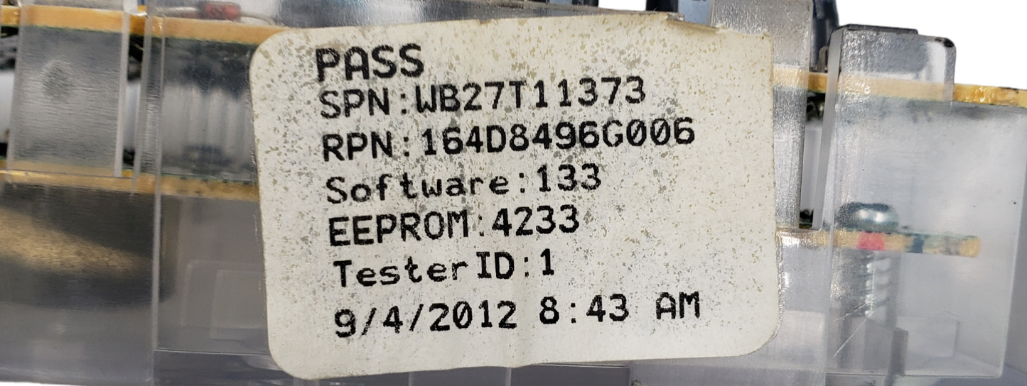 Genuine GE Range Control Board 164D8496G006 Same Day Shipping & 60 Days Warranty