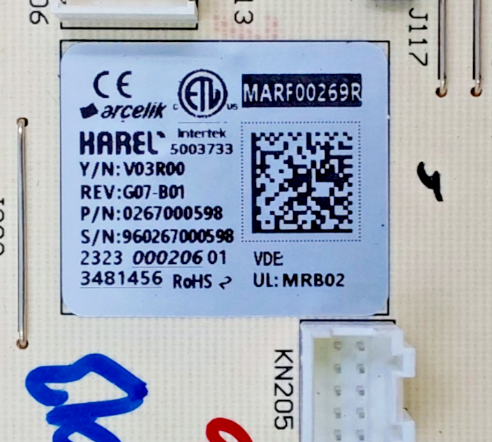 New OEM Beko Range Control Board 267600081 Same Day Shipping & 60 Days Warranty*