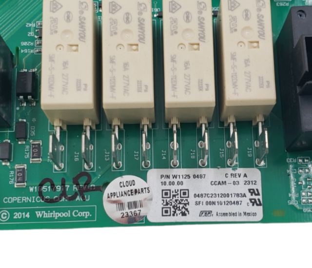 Whirlpool Genuine Oven Control Board W11250487  Same Day Ship & 60 Days Warranty