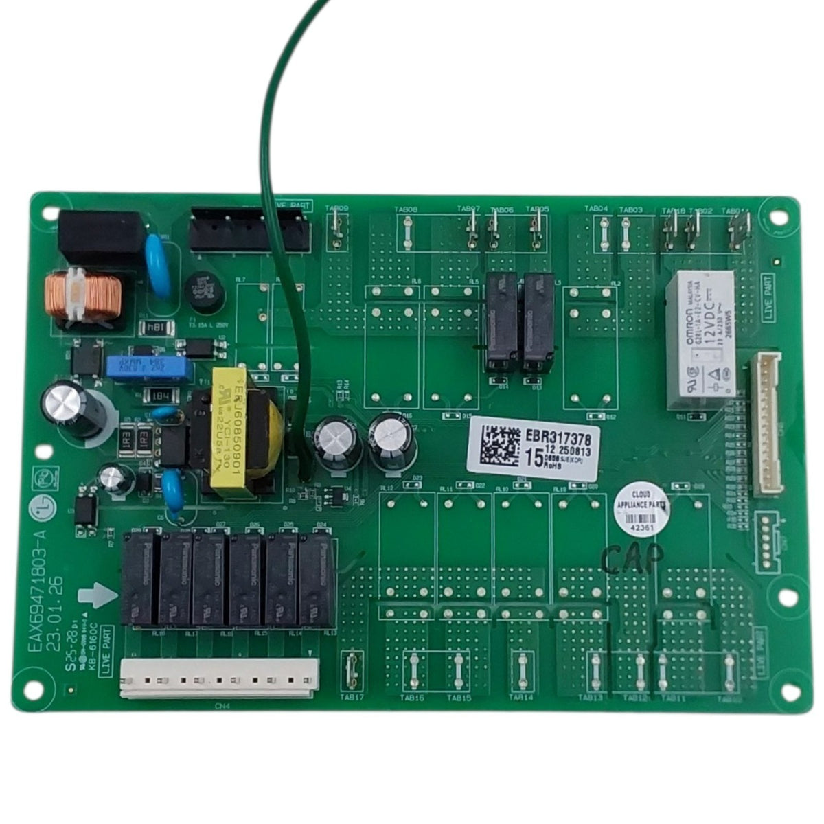 LG Genuine  Range Control Board EBR31737815 Same Day Shipping & 60 Days Warranty