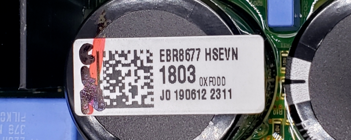 LG Genuine Washer Control Board EBR86771803 Same Day Shipping & 60 Days Warranty