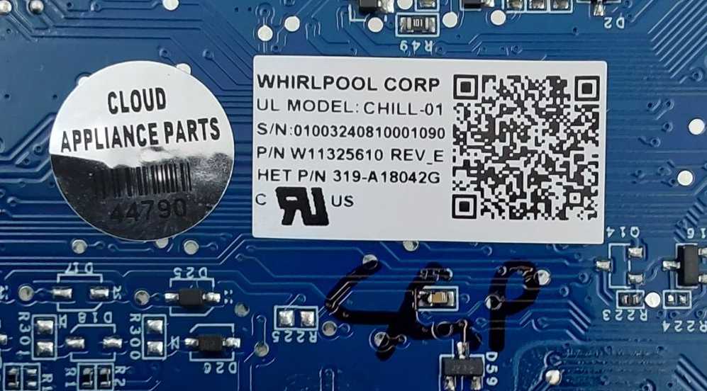 Whirlpool New Range Control Board W11325610 Same Day Shipping & 60 Days Warranty
