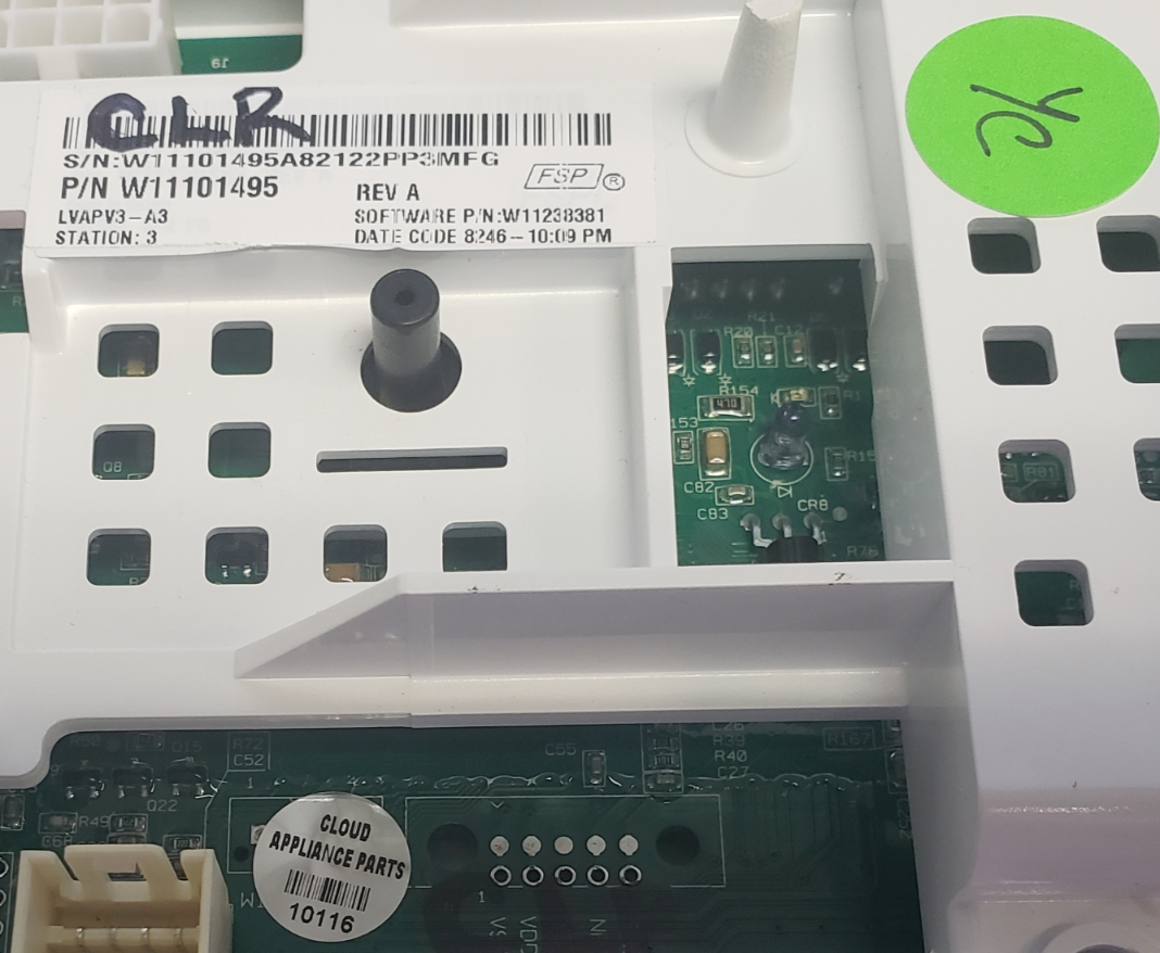 OEM Whirlpool Washer Control Board W11101495 **Same Day Ship & 60 Days Warranty*