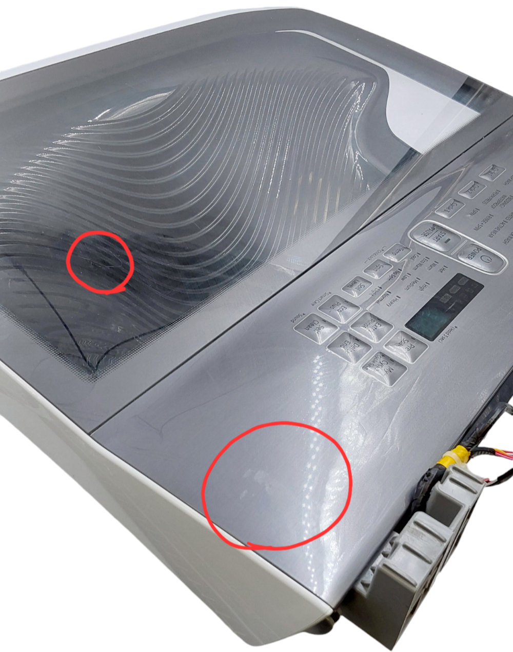 Genuine Samsung Washer Lid Door DC97-19284G Same Day Shipping & 60 Days Warranty