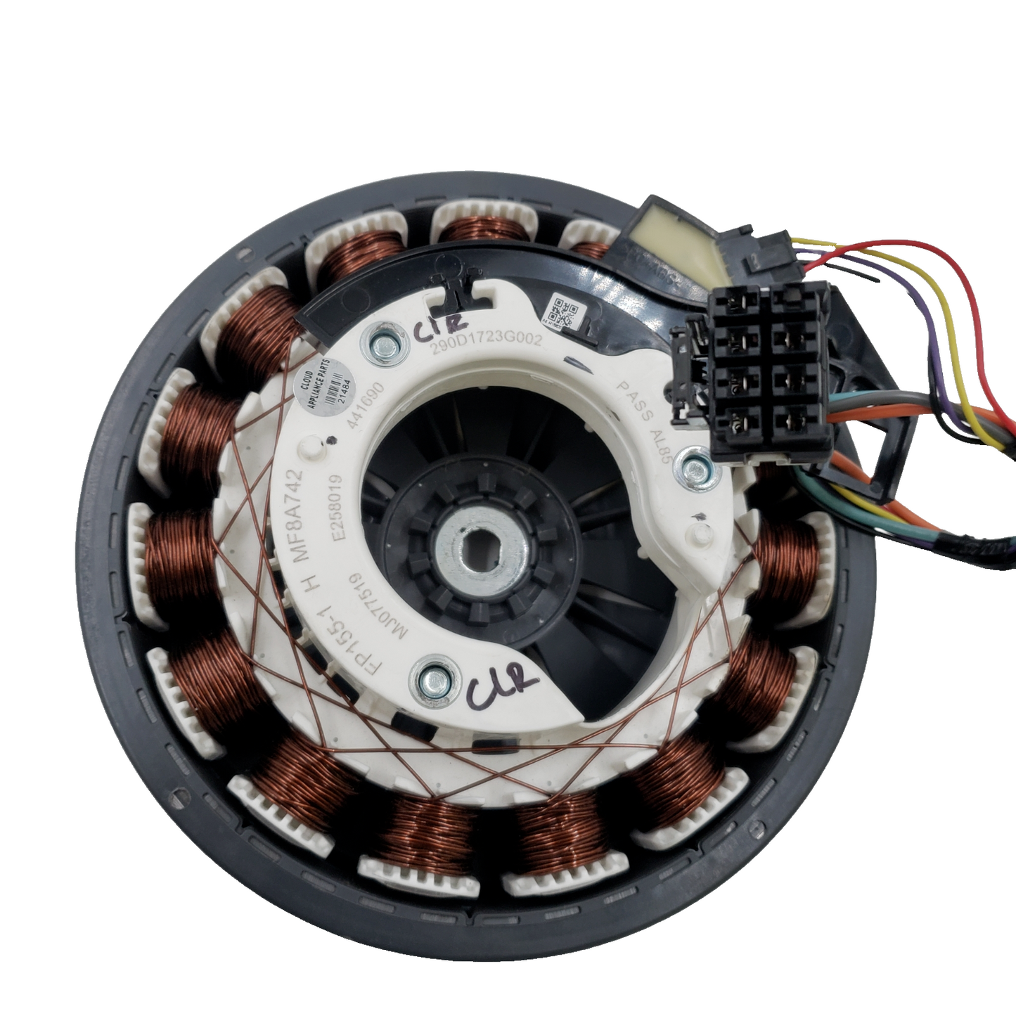 New GE Washer Motor Stator Assy 290D1723G002  *Same Day Ship & 60 Days Warranty*