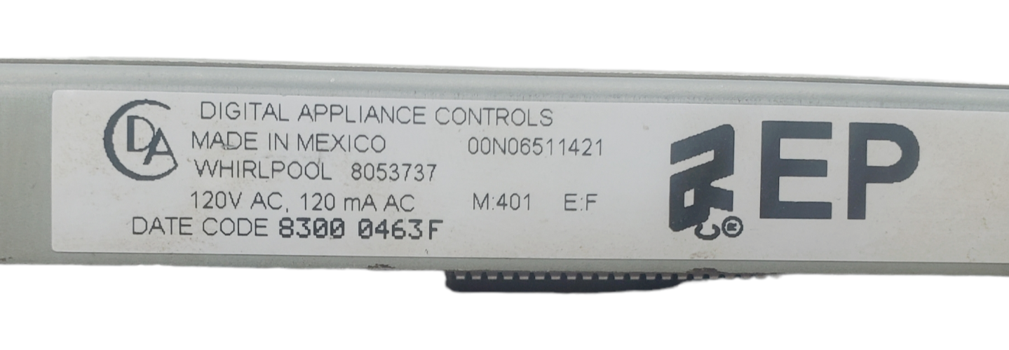 Genuine Whirlpool Oven Control Board 8053737  *Same Day Ship & 60 Days Warranty*