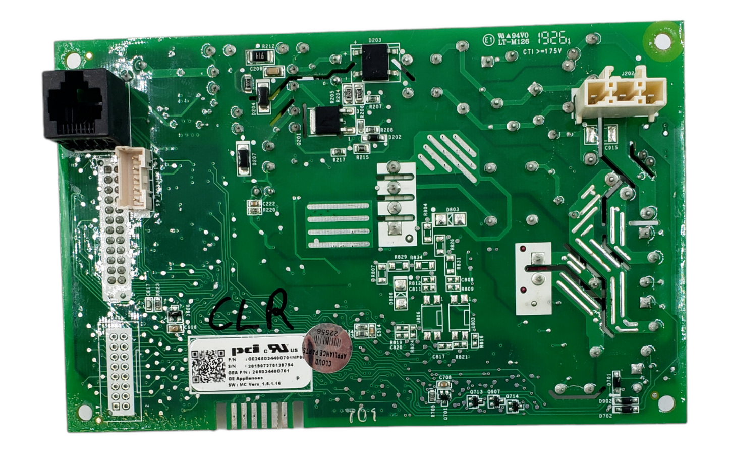 Genuine GE Dishwasher C. Board 265D3440G701 Same Day Shipping & 60 Days Warranty