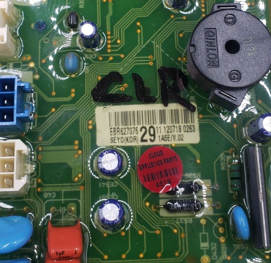 Genuine LG Dryer Control Panel EBR62707629 Same Day Shipping & *60 Days Warranty