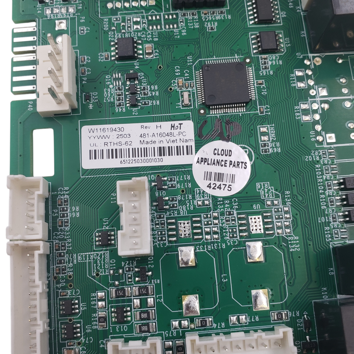 Whirlpool OEM Fridge Control Board W11619430 *Same Day Ship & 60 Days Warranty**