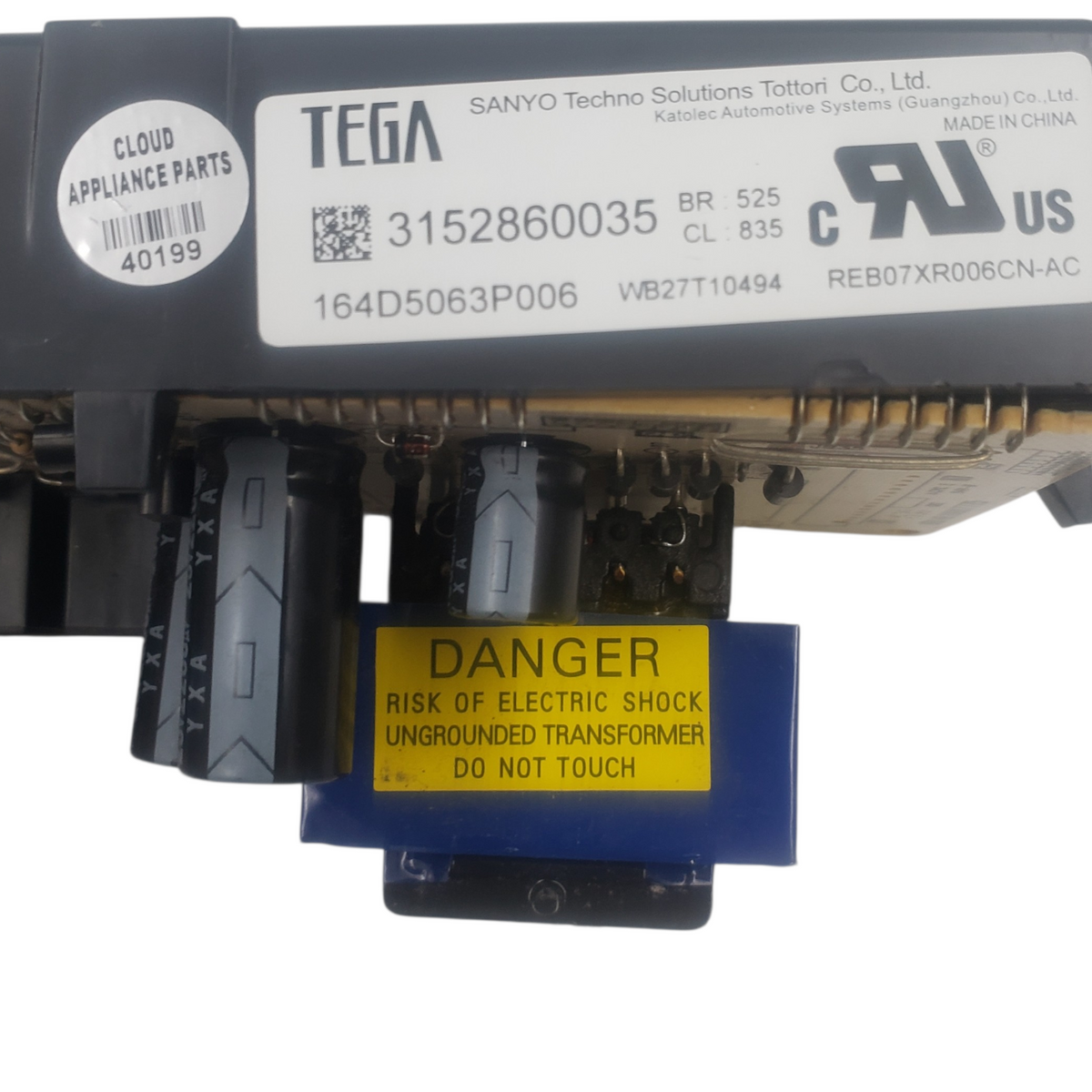 GE Genuine Range Control Board 164D5063P006 Same Day Shipping & 60 Days Warranty