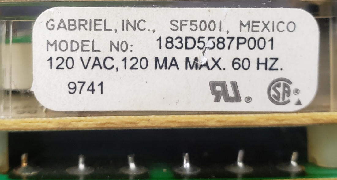 Genuine GE Oven Control Board 183D5587P001 *Same Day Shipping & 60 Days Warranty