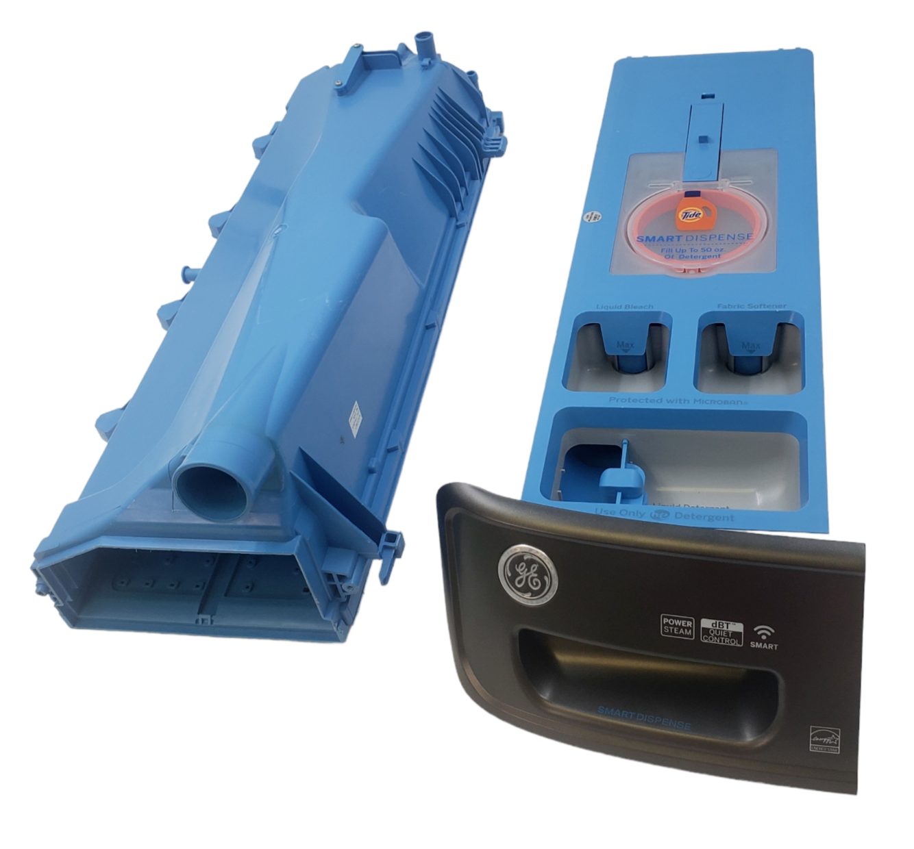 New GE Washer Dispenser Drawer WH42X29535 Same Day Ship & 60 Days Warranty