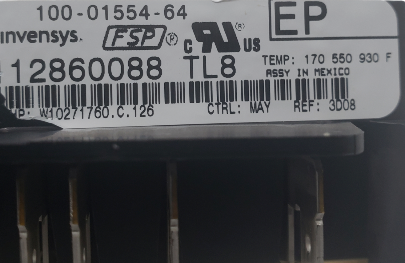 Genuine Whirlpool Oven Control Board W10271760 Same Day Ship & *60 Days Warranty