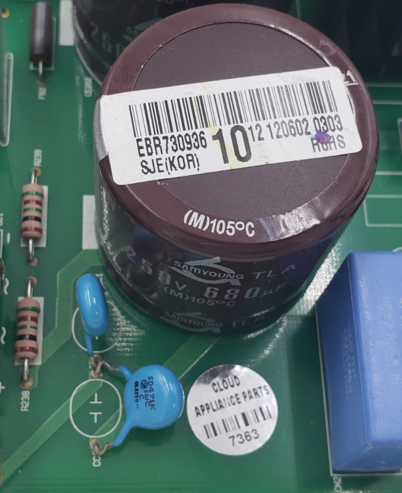 Genuine LG Refrigerator Control EBR73093610 Same Day Shipping & 60 Days Warranty