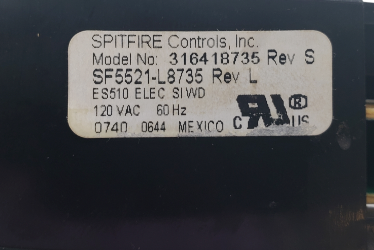 Genuine Frigidaire Range Control 316418735 Board Same Day Shi & 60 Days Warranty