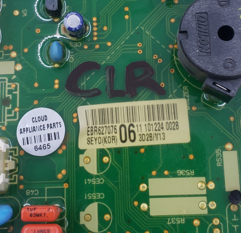 Genuine LG Dryer Control Board EBR62707606 Same Day Shipping & *60 Days Warranty