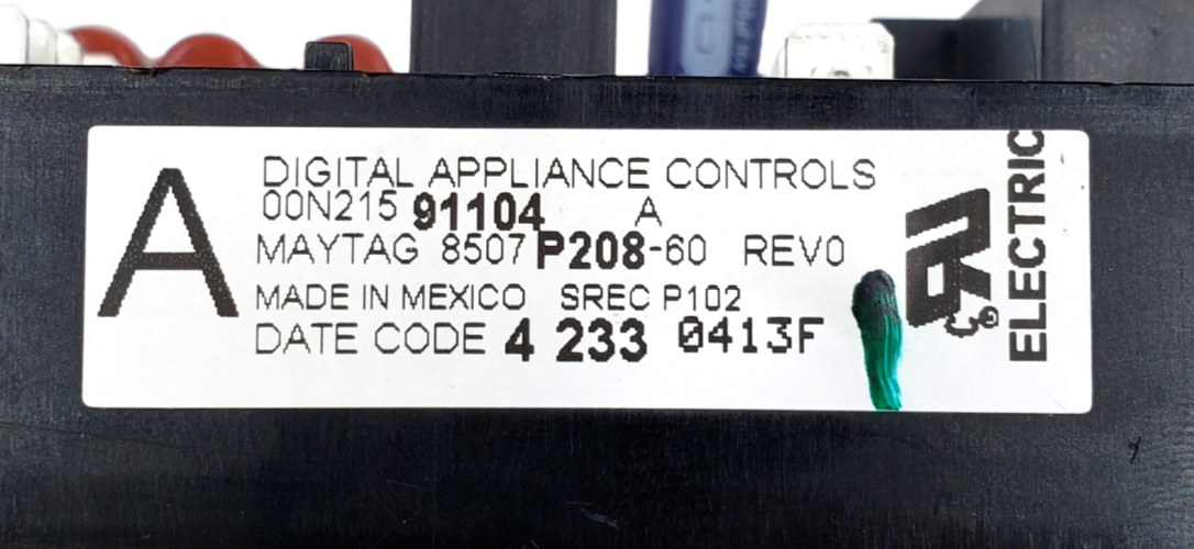 Genuine Whirlpool Range Control 8507P208-60 Same Day Shipping & 60 Days Warranty