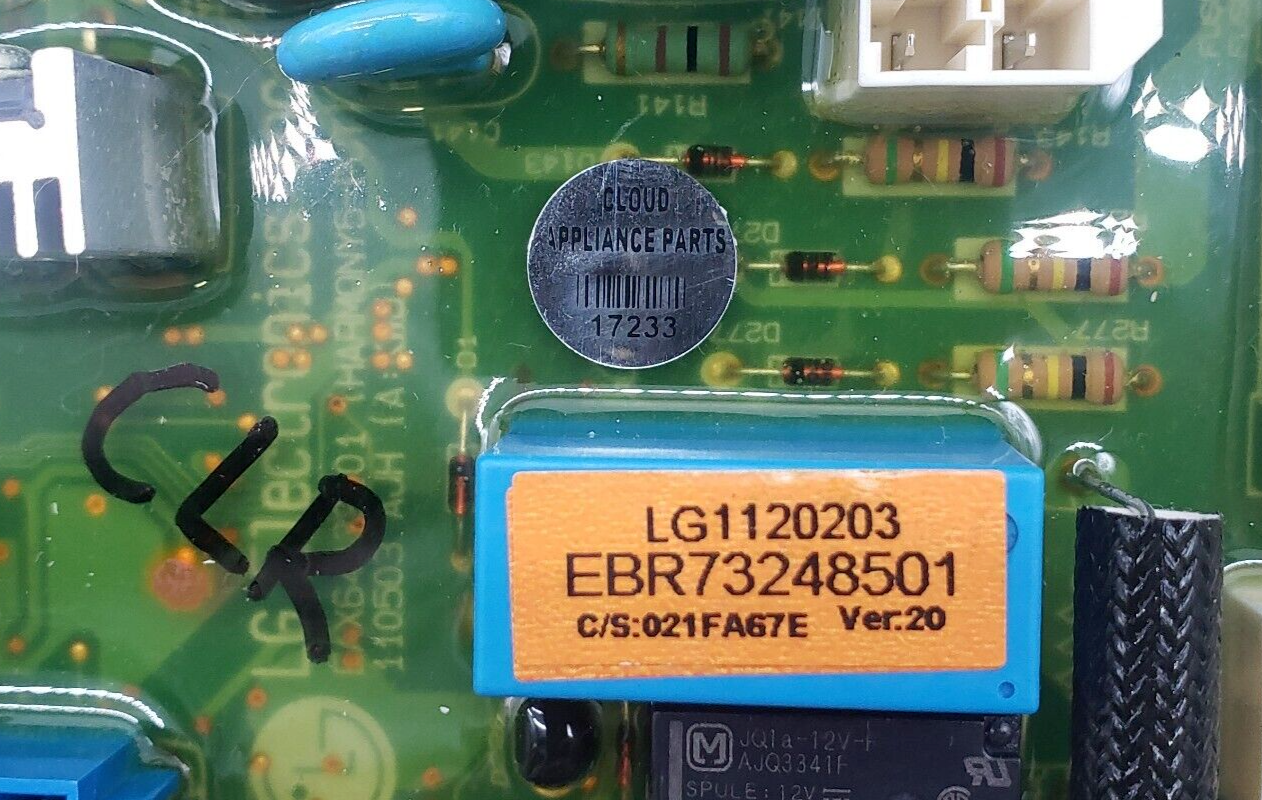 Genuine LG Washer Control Board EBR73248501 Same Day Shipping & 60 Days Warranty