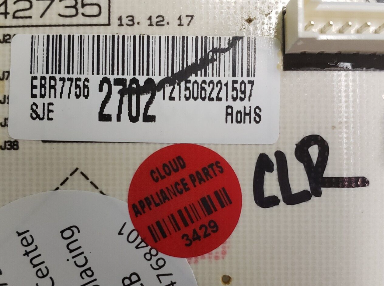 Genuine LG Range Control Board EBR77562702 Same Day Shipping & 60 Days Warranty*