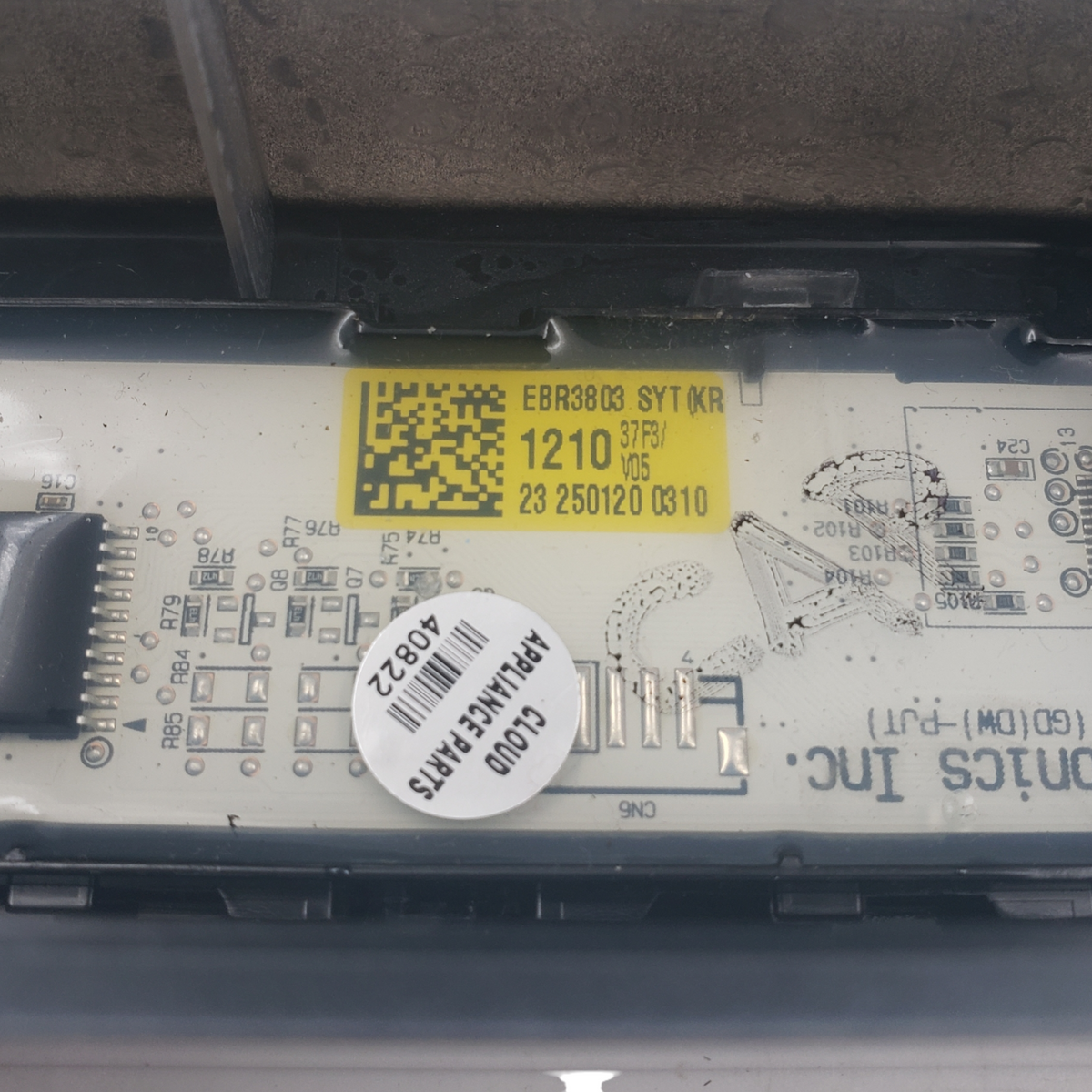 LG Genuine Dishwasher Control Panel EBR38031210 Same Day Ship & 60 Days Warranty