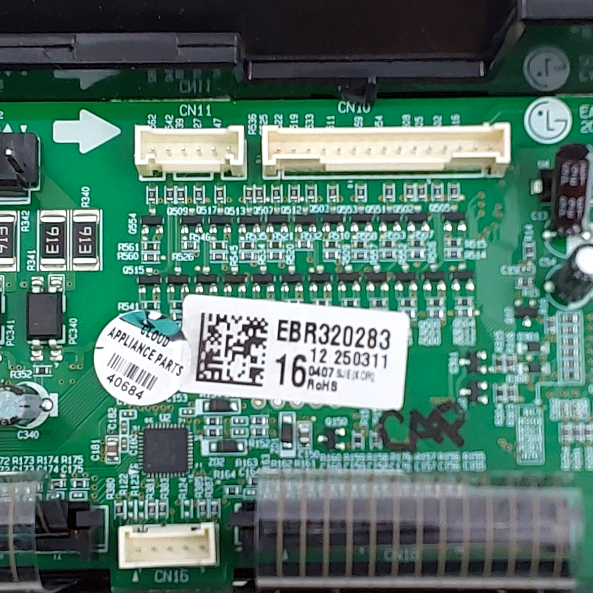 LG New Range Oven Control Board EBR32028316 Same Day Shipping & 60 Days Warranty
