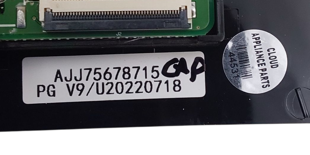LG New Range Control Board AJJ75678715 ***Same Day Shipping & 60 Days Warranty**