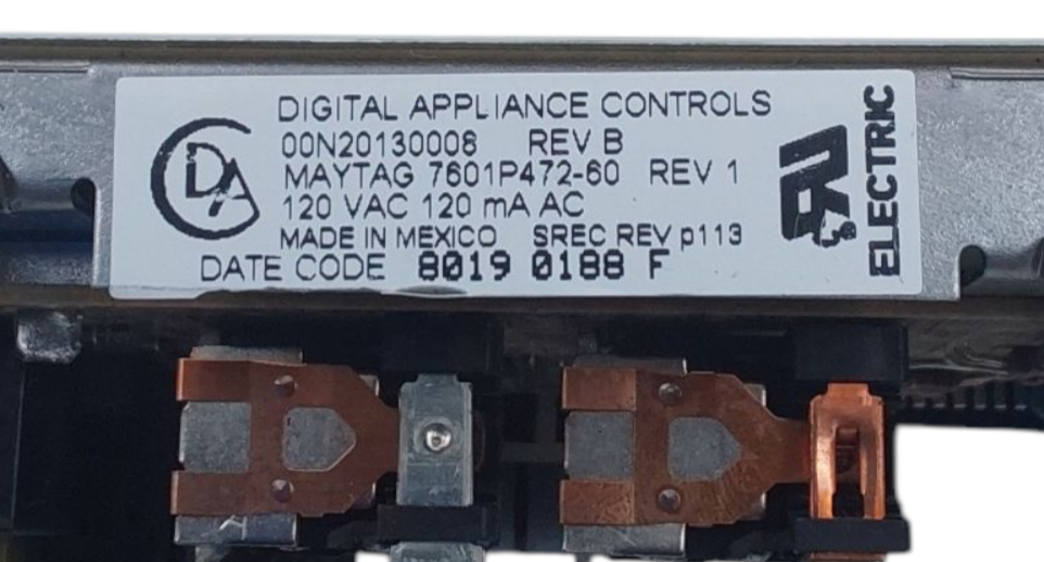 Genuine Maytag Oven Control Board 7601P472-60 Same Day Ship & 60 Days Warranty**