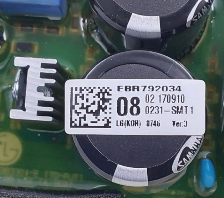 Genuine LG Washer Control Board EBR79203408 Same Day Shipping & 60 Days Warranty