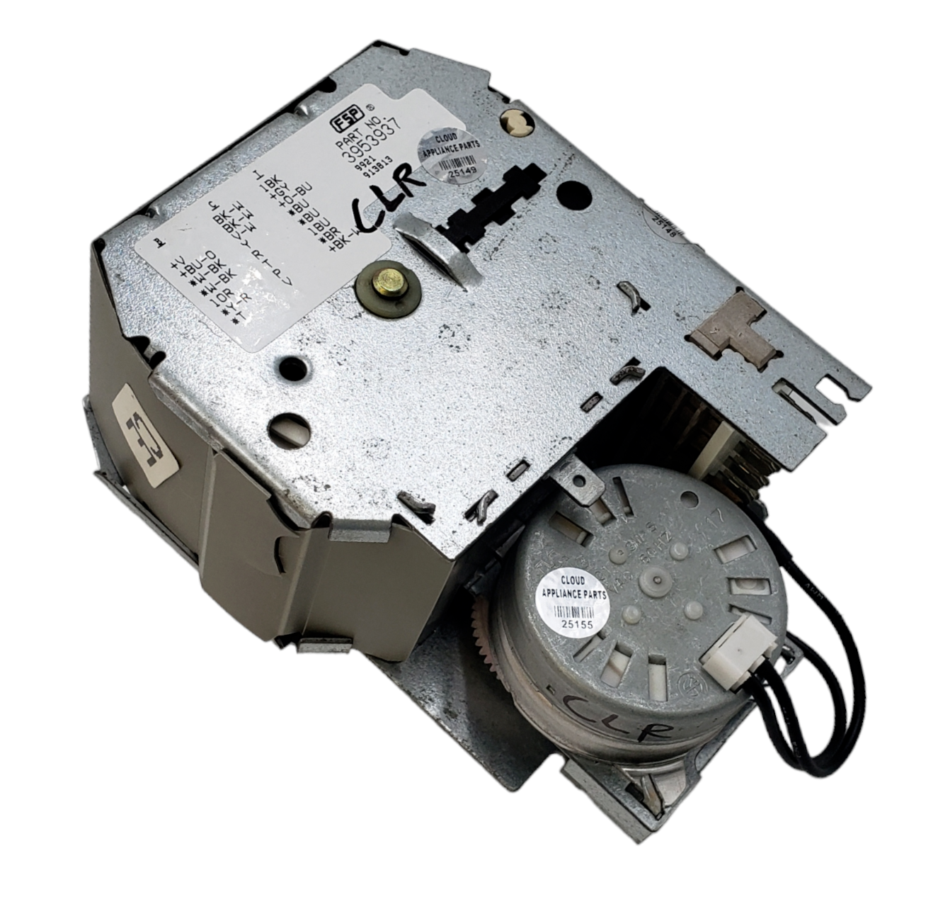 Genuine Whirlpool Timer Assembly 3953937 **Same Day Shipping & 60 Days Warranty*